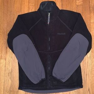 Marmot Rugged Wrangell Technical Fleece Polartec Jacket Hidden Pockets